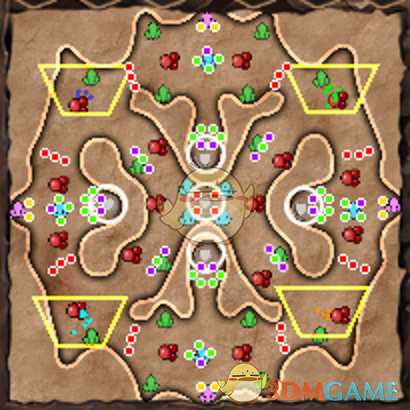 《战争派对》Desert Flower地图一览