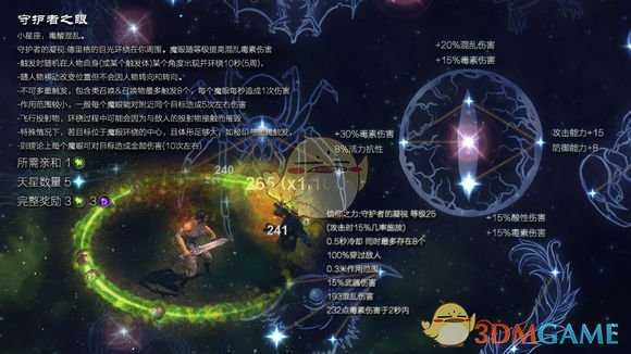 《恐怖黎明》星座守护者之眼属性详解