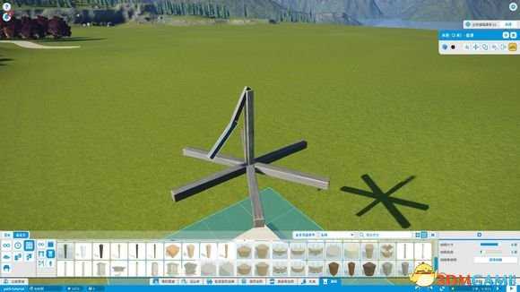 过山车之星中国式凉亭设计步骤