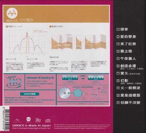 谭咏麟.1984-雾之恋（2023MQA-UHQCD限量版）【环球】【WAV+CUE】