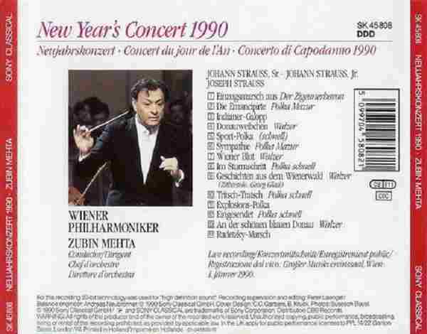 维也纳新年音乐会1990_Neujahrskonzert1990[FLAC]