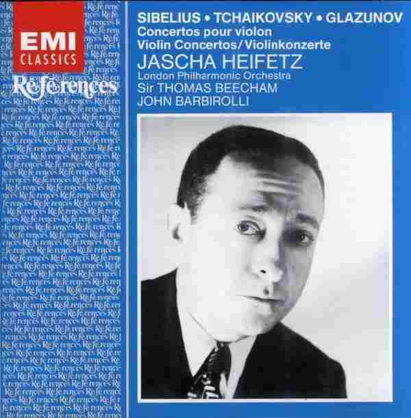 【古典音乐】海菲兹《西贝柳斯、柴科夫斯基、格拉祖诺夫-小提琴协奏曲》1991[FLAC+CUE/整轨]