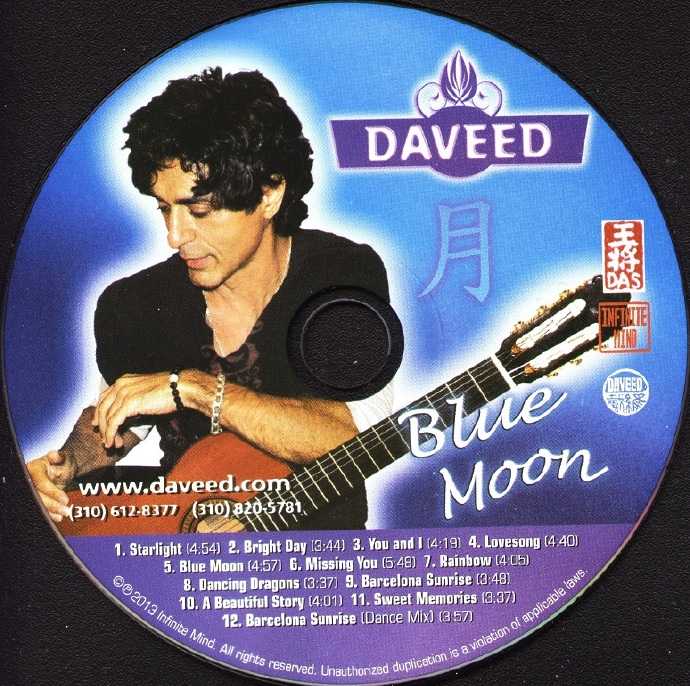 戴维德2012新碟Daveed-(蓝月亮)BlueMoon(2012)[WAV+CUE]