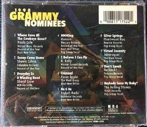 VA-格莱美GrammyNominees1998[FLAC].