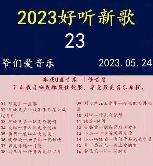 群星《2023好听新歌23》十倍音质WAV分轨.