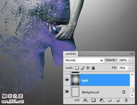 photoshop 多图合成漂亮的潮流人物插画