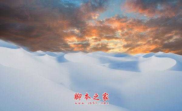 photoshop合成制作漂亮的雪景卡通乐园