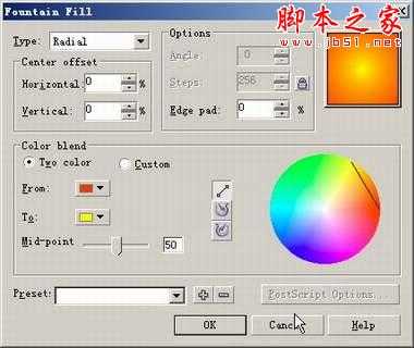 CorelDraw绘制出新春快乐大红灯笼