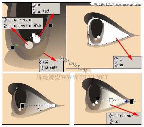 CorelDRAW(CDR)设计绘制美女诉衷情工笔画实例教程