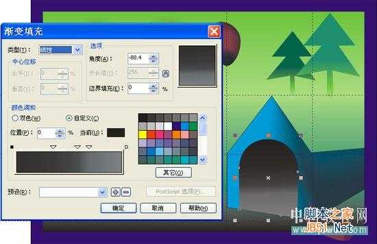 CorelDRAW(CDR)设计绘制一只卡通可爱的小狗鼠绘实例教程