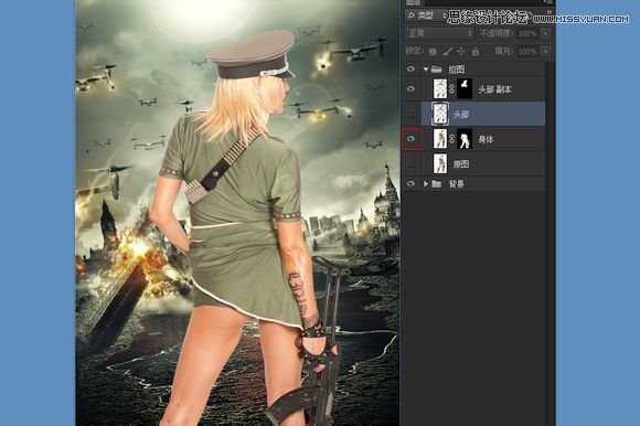 Photoshop合成超酷的生化危机电影海报效果图教程