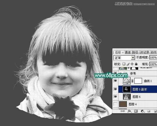 使用Photoshop通道抠图功能抠儿童头发丝详细教程