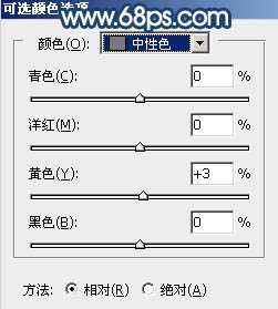 Photoshop调制出偏暗的晨曦阳光草坪边人物图片