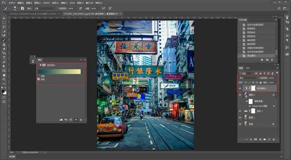 Photoshop调出复古质感的街道外景照片教程