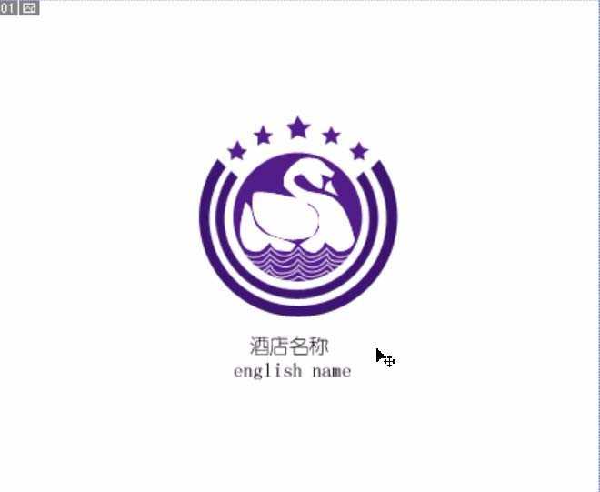 ps怎么设计一款酒店标志logo?