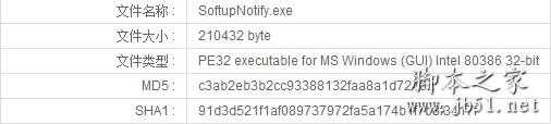 softupnotify.exe进程介绍